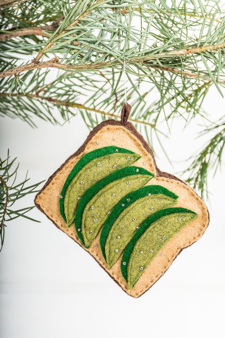 Avocado Toast Ornament 10