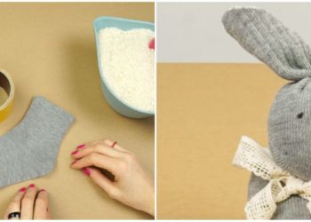 How to make a rabbit with a sock