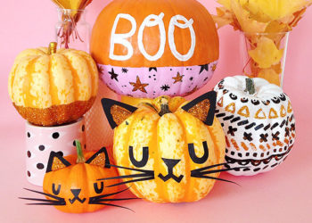 Three ideas to decorate pumpkins with little effort and at the last minute