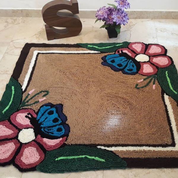 Frufru rug for living room