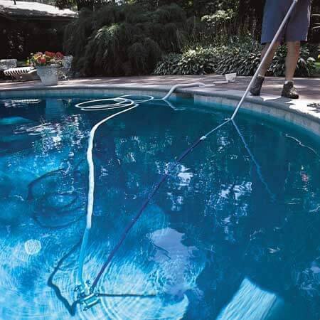 how to clean pool cleaner and hammock