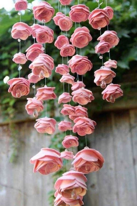 paper roses - yo - yo paper roses