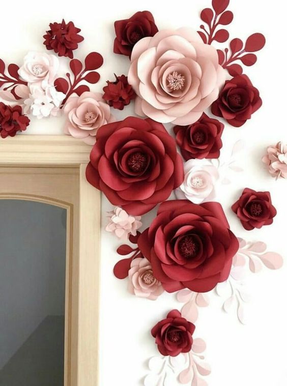 paper roses - wallpaper roses