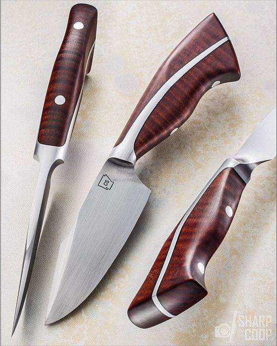 types of knives - knife with wooden handle