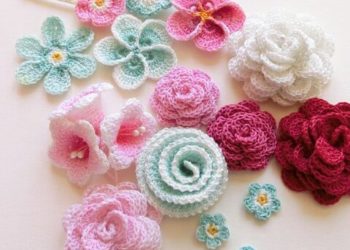 +149 Crochet Flowers with Step by Step