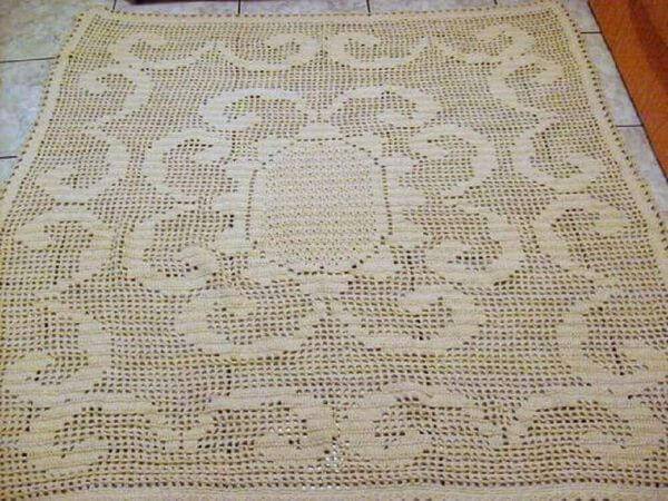 How to make crochet rug