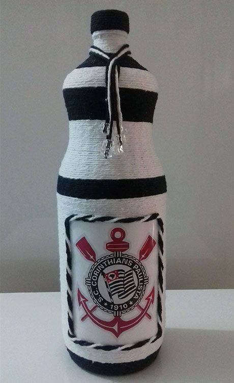 bottles decorated with string - Corinthians bottle
