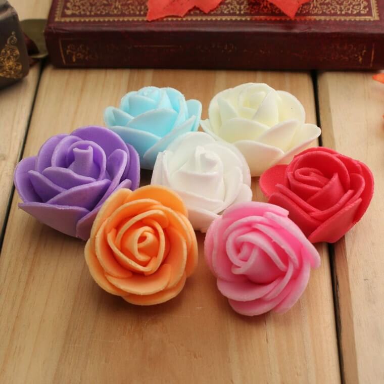 Discover how to make EVA flower with roses shape