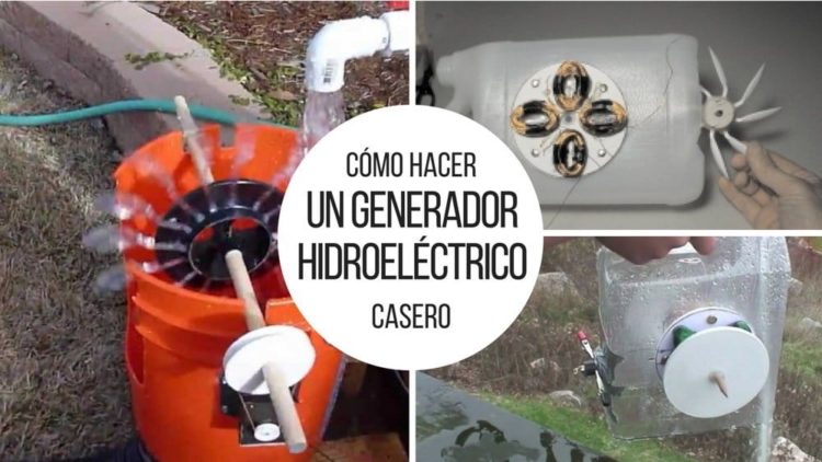How to make a homemade hydroelectric generator