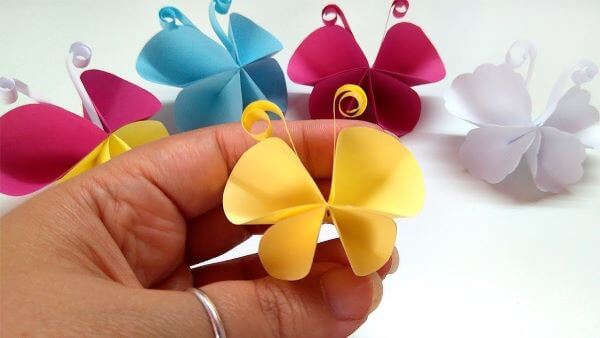 3D paper butterflies