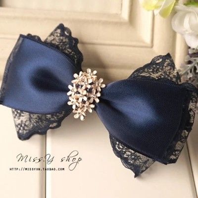 how to make ribbon bow - delicate black bow