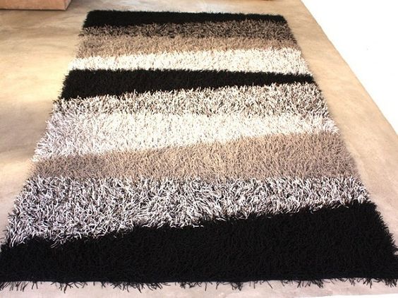 medusa rug - simple striped rug