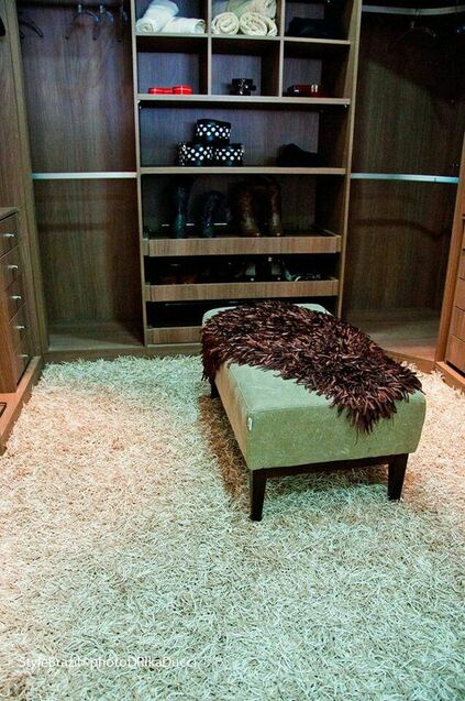 medusa rug - closet with shag rug