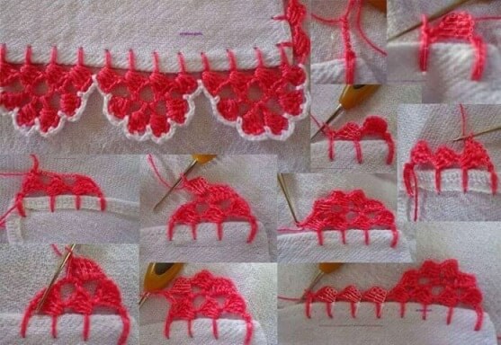 Crochet hook for dishcloth step by step Photo of Resim Indir