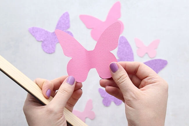 how to make paper butterfly