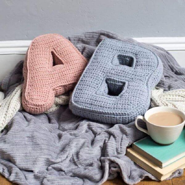 crochet cushions