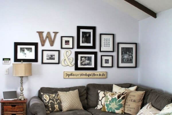 letter templates with decorative frames