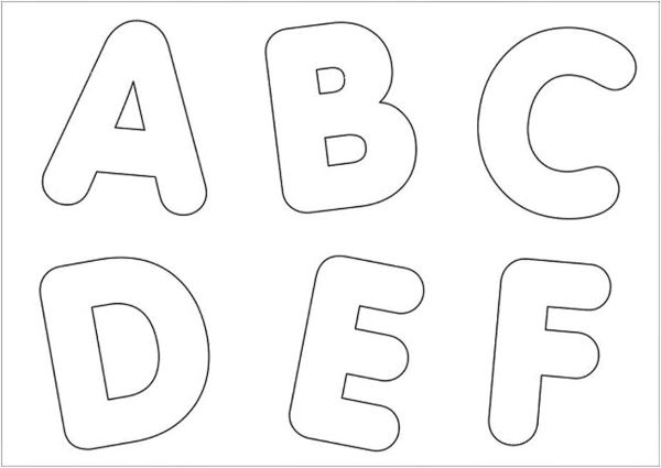 Letter templates for print