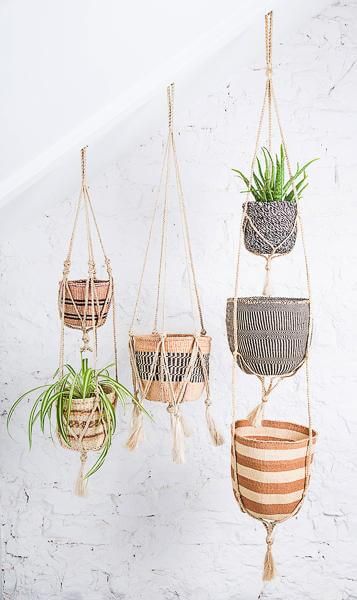 Macrame crafts in general for living room