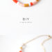 DIY Pretty coloured necklace – Best of DIY