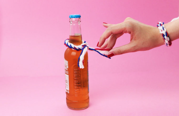 DIY Special Bracelet for French supporters at Euro 2016