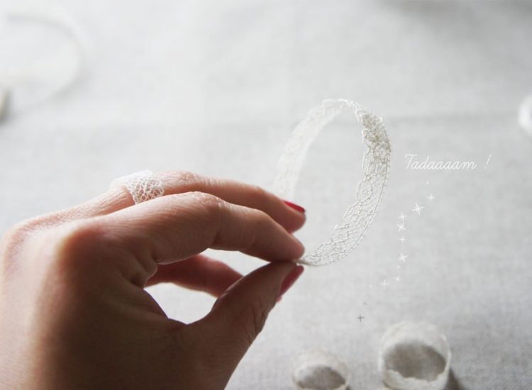 DIY Lace jewellery for dummies