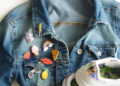 DIY Customize a jeans patch style jacket