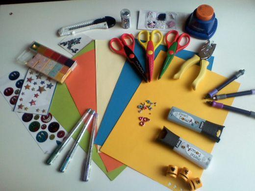 How to make a boyfriend scrapbook - 2. Materials needed to make boyfriend scrapbook (a)