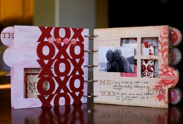 How to make a scrapbook for boyfriend - 8.Scrapbook pages for boyfriend