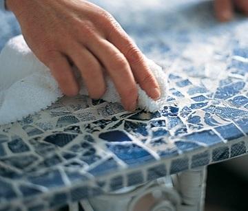 How to make tile mosaic - Step 7