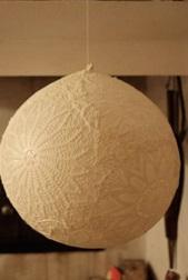 How to make crochet lamp - Step 2