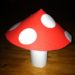 How to make a mushroom with a toilet roll