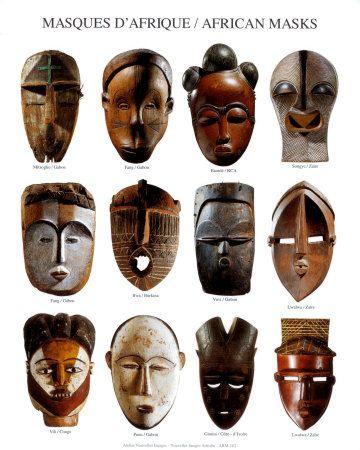 How to make African masks - Step 4