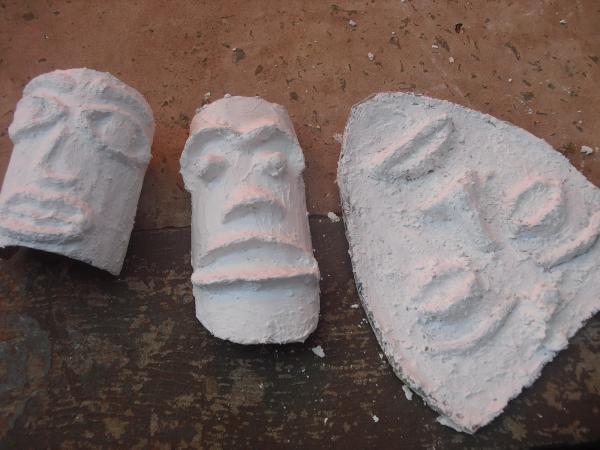 How to make African masks - Step 3