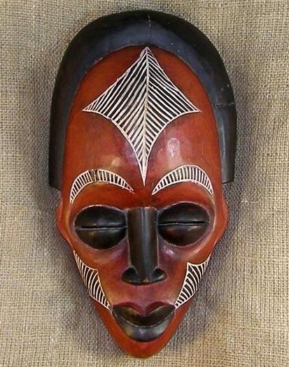 How to make African masks - Step 6
