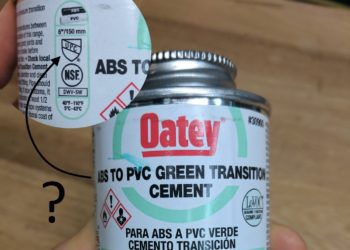 Can you connect PVC to ABS?
