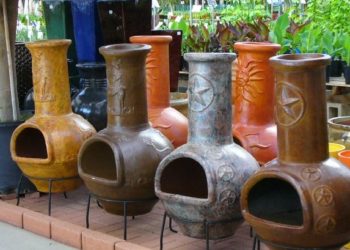 large clay chimineas for sale