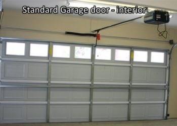 What gauge steel is best for garage door?