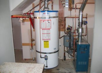 can a water heater expansion tank be installed upside down