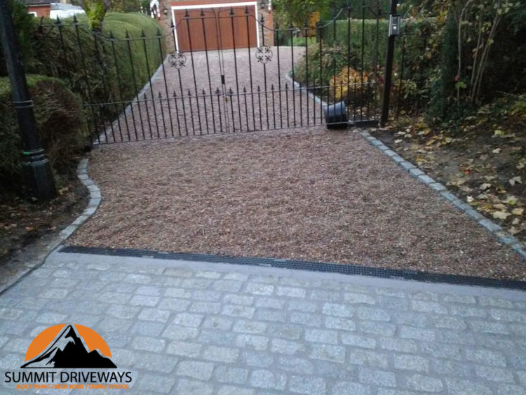 gravel driveway