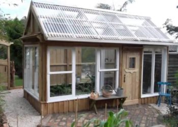 home built greenhouse