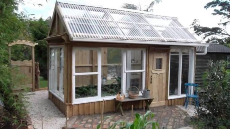 home built greenhouse