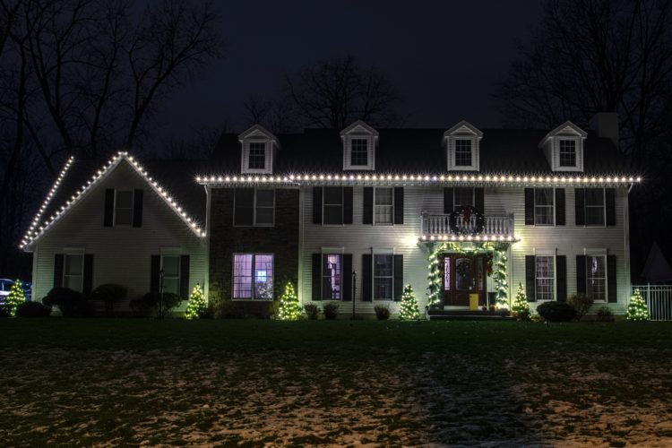 What Christmas lights do professionals use?