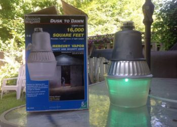 How do I know if my mercury vapor bulb is bad?