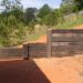 railroad tie retaining wall