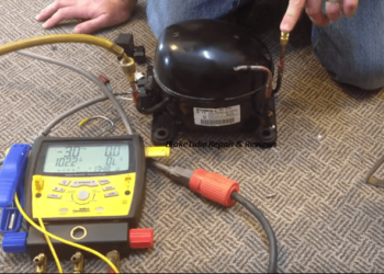 how to turn a compressor into a vacuum pump