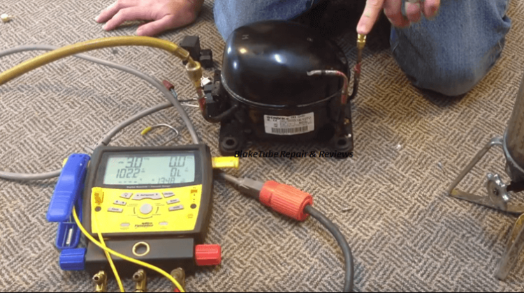 how to turn a compressor into a vacuum pump