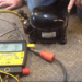 how to turn a compressor into a vacuum pump