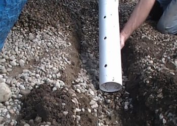 should i use solid or perforated drain pipe