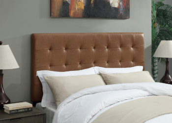 how to clean faux leather headboard